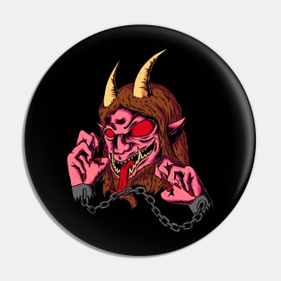 Krampus Pin