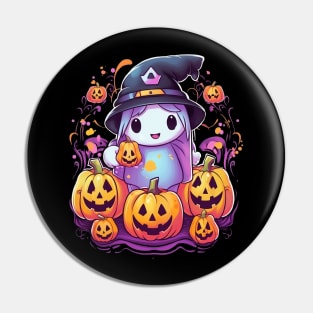 Boo Pumpkin Pin