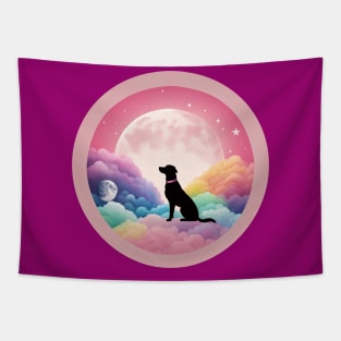 Moon Dog Tapestry