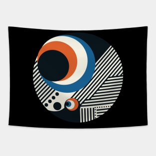 Stripes and circles Tapestry