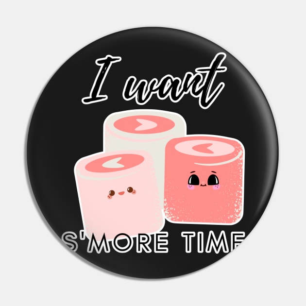 I want more Time, Valentine Marshmallow, I love you Pin by FamilyCurios