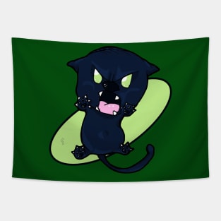 Black Kitty Tapestry