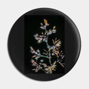 Meadow Grass Abstract Pin