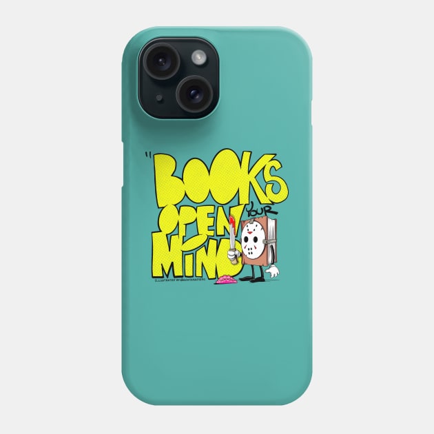 Books open your mind Phone Case by santanafirpo