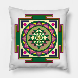 Sri Yantra Mandala Pillow