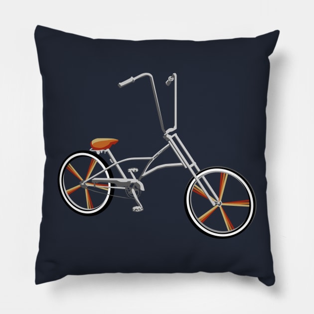 Lowrider Bicycle Pillow by ilrokery