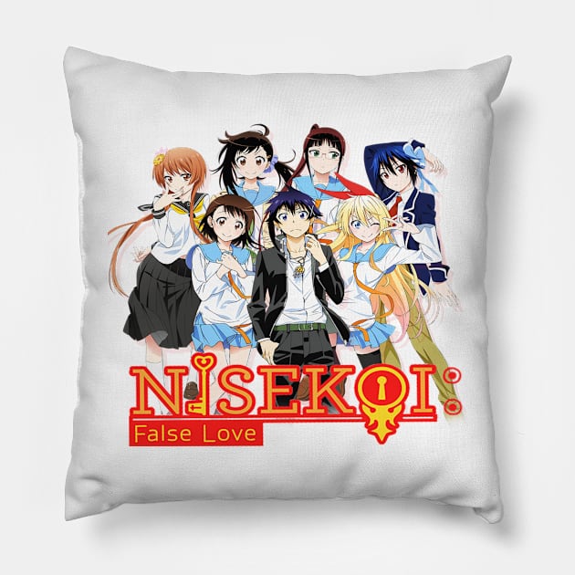 Nisekoi Pillow by reaf