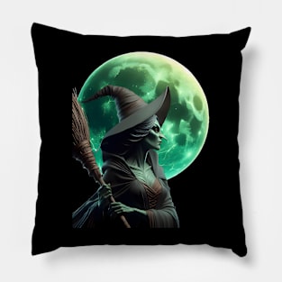 Wicked moon witch Pillow