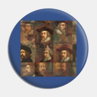 Rembrandt Paintings Mashup Pin