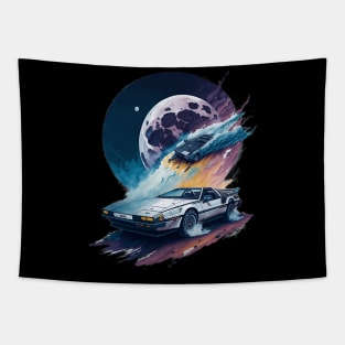 Summer Art DMC DeLorean Tapestry