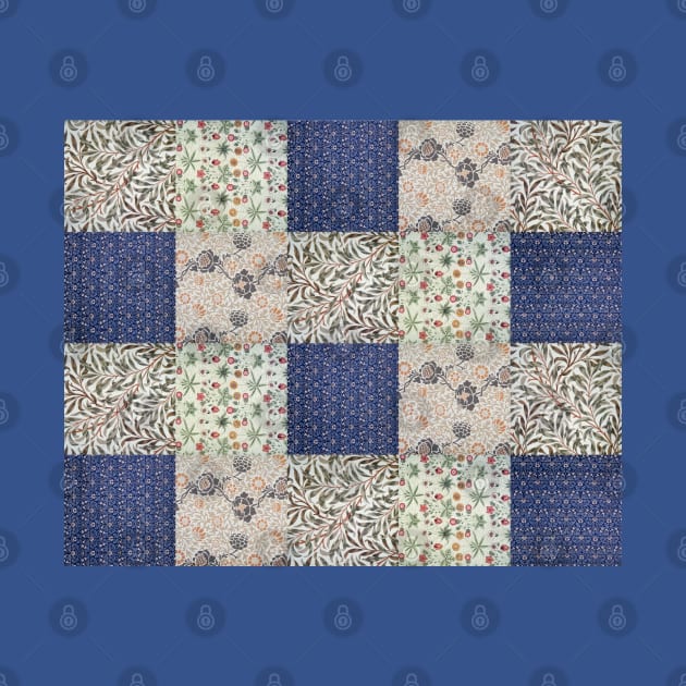 Vintage Patchwork Pattern by JoolyA