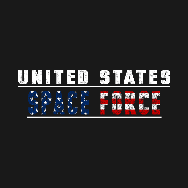 Space Force Distressed T-shirt, Trending anti-trump tshirt by CMDesign