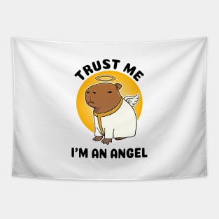 Trust me I'm an Angel Capbara Tapestry