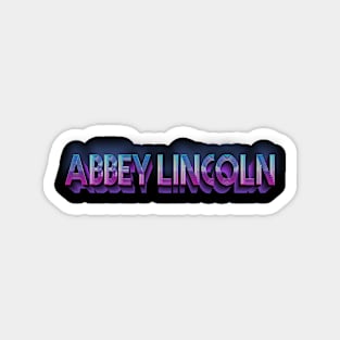 Abbey Lincoln Chicago Magnet