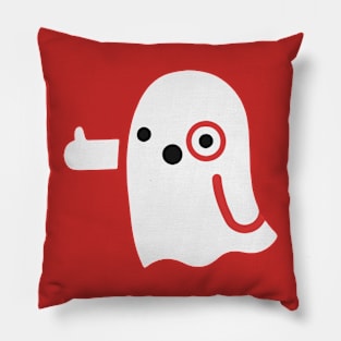 Ghost Bullseye Team Member Pillow