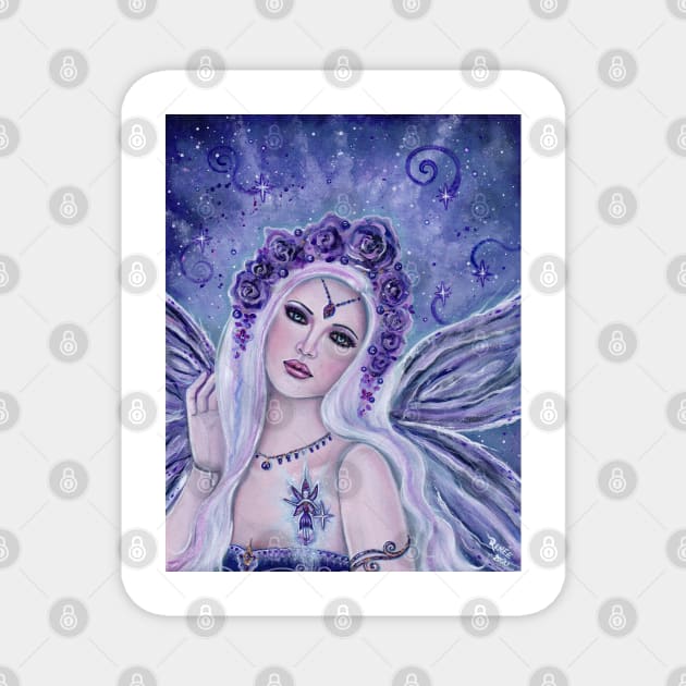 Magical encounter fairy by Renee Lavoie Magnet by ReneeLLavoie