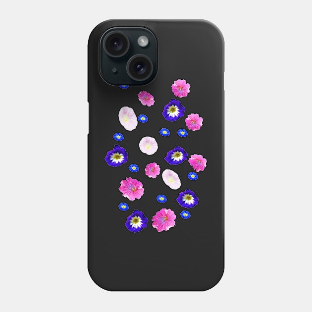 morning glory, iridescence Phone Case by Hujer