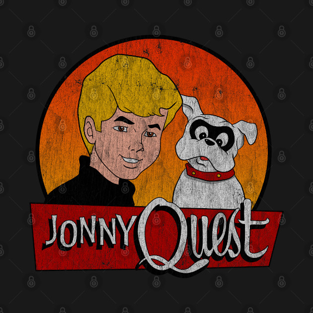 Disover Vintage Jonny and Bandit - Jonny Quest - T-Shirt