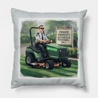 Lawn and Order Pillow