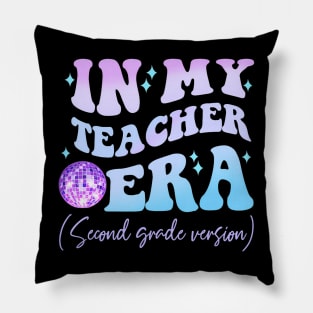 In My Teacher Era Second Grade Version Back To School Pillow