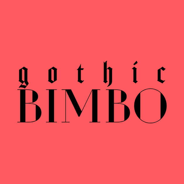Gothic Bimbo by Jennifer Elder Art