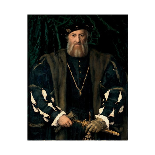 Charles de Solier, Sieur de Morette - Hans Holbein by themasters