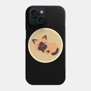 sleeping cat Phone Case