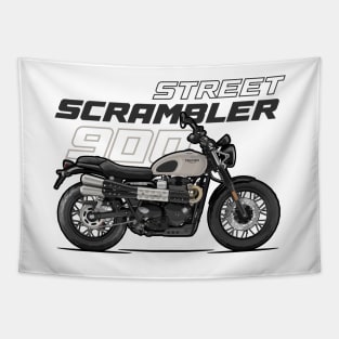 Street Scrambler 900 - White Tapestry