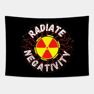 Radiate Negativity - Shining radiating sun Tapestry