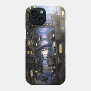 Medieval Water City Phone Case