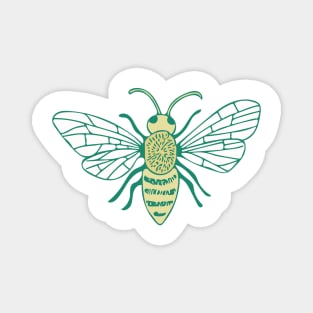 Bee Garden Magnet