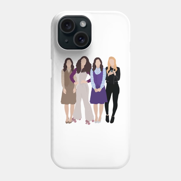 the good place janets illustration Phone Case by WorkingOnIt