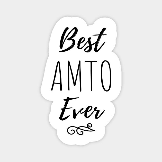 Arabic Best Aunt Amto Ever Magnet by PROUDHERITAGE