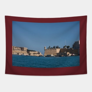 The Grand Harbour, Valletta, Malta Tapestry