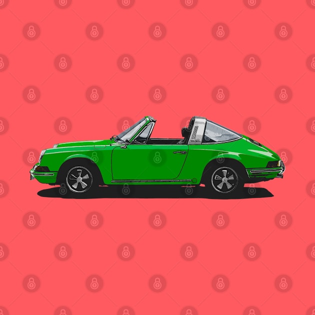 911 Targa Signal Green by NeuLivery