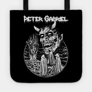 Vintage retro classic peter gabriel 70s Tote