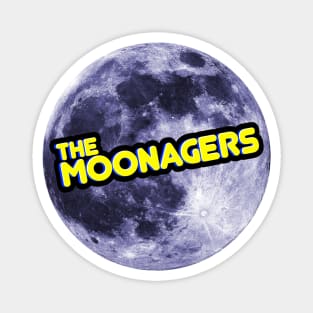 THE MOONAGERS - Moon Logo Magnet