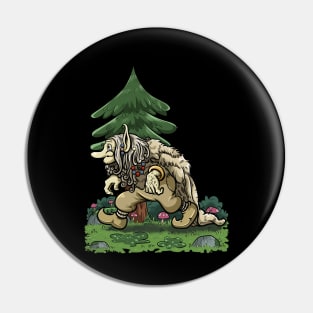 Swedish Folklore Charm: A Playful Design Featuring a Classic Swedish Troll Pin