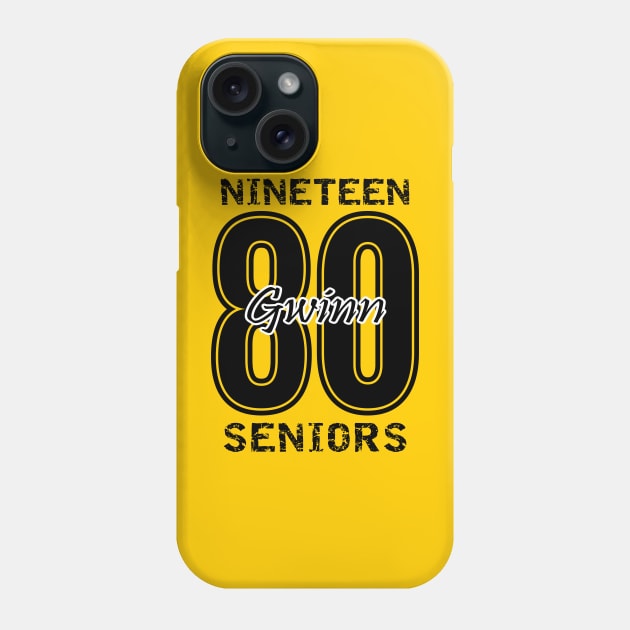 Gwinn Class of 80 - Black Imprint Phone Case by Bizb