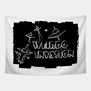 Weirdo Invasion Tapestry