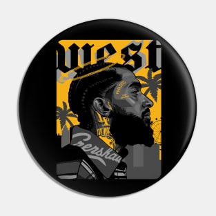 Nipsey Hussle Tribute Pin