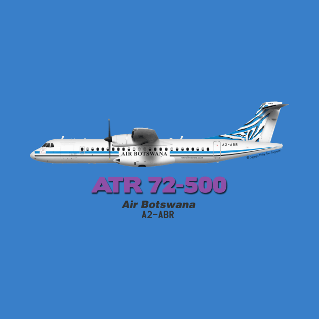 Avions de Transport Régional 72-500 - Air Botswana by TheArtofFlying