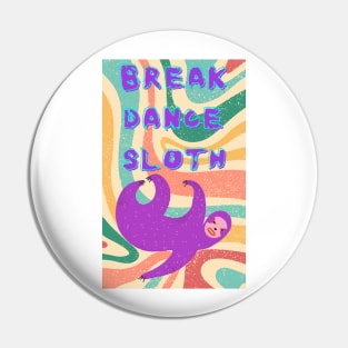 sloth dancing happily Pin