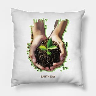 Earth day selebration Pillow