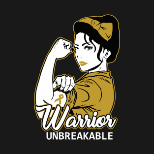 Unbreakable | Childhood Cancer Warrior T-Shirt