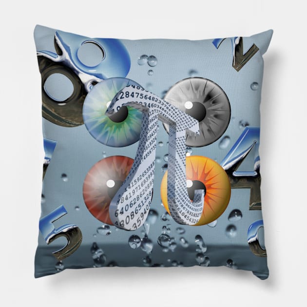 pi daypi 314 math mathematics humo Pillow by november 028