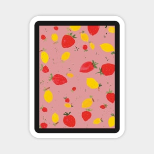 Strawberries and Lemons Magnet