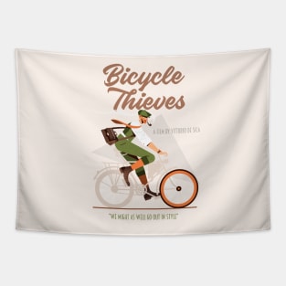 Bicycle Thieves - Alternative Movie Poster Tapestry