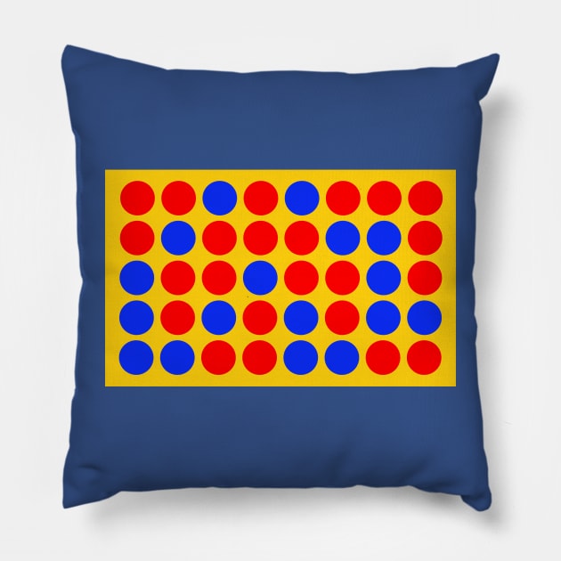 Connect Three Pillow by Dalton's Designs