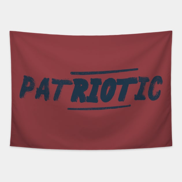 Patriotic Riot Tapestry by PaletteDesigns